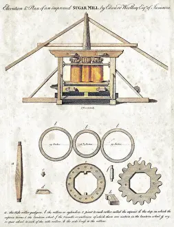 Elevation: Sugar mill machinery