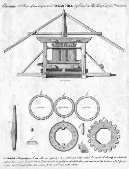 Elevation: Sugar mill machinery