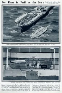 Lifesaving: Suggested life-saving devices at sea by G. H. Davis