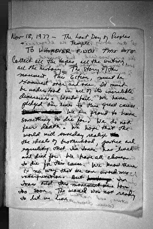 Communes: Suicide note, Written and signed by Annie ?