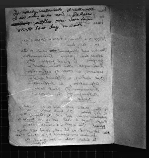 Communes: Suicide note, Written and signed by Annie ?