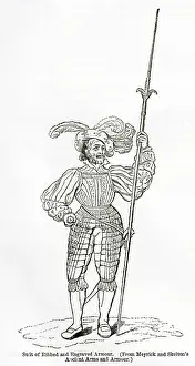 Puffed: Suit of armour 16th century