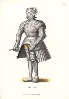 Hefner Altenecks: Suit of steel armor, first half of the 16th century