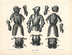 Breastplates: Suits of armor from the early 17th century