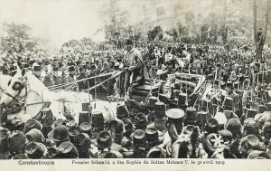 Haggia: Sultan Mehmed V Reshad of Turkey - First Friday Prayers