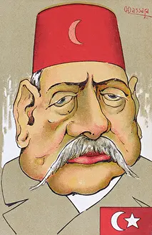 Drooping: Sultan Mehmed V Reshad of Turkey - Ottoman Sultan