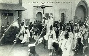 Abdelaziz: Sultan of Morocco at Casablanca
