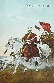 Conquering: Sultan Selim I conquering Egypt