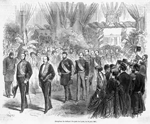 Deposed: SULTAN VISITS FRANCE