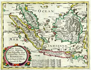 Sanson: Sumatra, Java, Borneo, Singapore