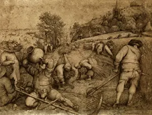 Scything: Summer, by Breughel