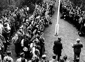 Adolescence: Summer camp of the BDM on the Hubertushoehe, 1933