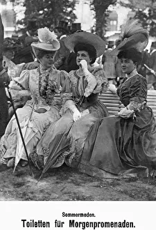Plumed: Summer fashion, 1906
