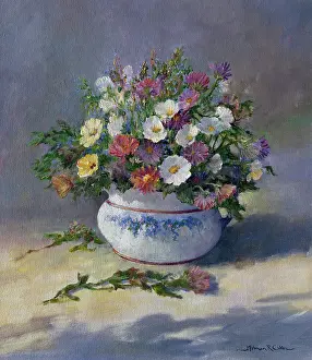 Coker: Summer Flowers ??in a white jug