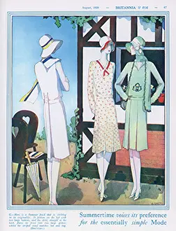 Scallop: Summer frocks 1929