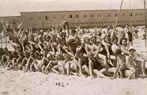 Freinds: Summer Fun on a British Beach