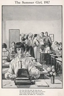 Typists: The Summer Girl