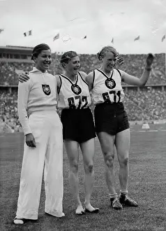 Throwers: Summer Olympic Games in Berlin in 1936