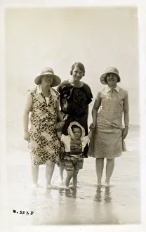Ankles: A summer paddle on the beach at Bournemouth