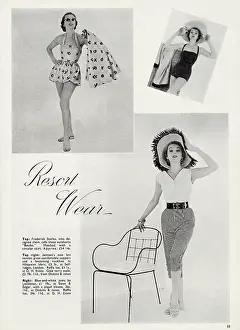 Neckline: Summer Resort Wear