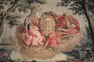 Ch‰teau: Summer tapestry, Antechamber of the Empress, Chateau
