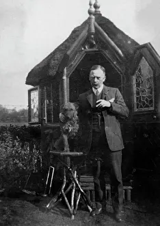 Summerhouse: Summerhouse and dog