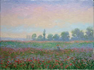 Jeanette: Summer's Morning ' figures in a field