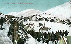 Klondike: Summit of the Chilkoot Pass, Alaska, USA