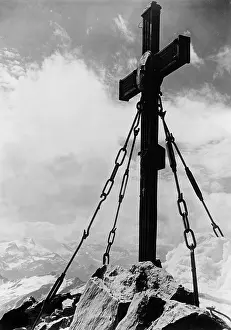 Glockner: Summit cross on the Gro??glockner