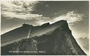 Vaud: Summit of the Rochers de Naye