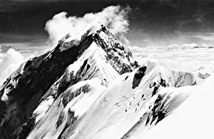 Himalayas: The summit of Tent Peak in the Himalayas