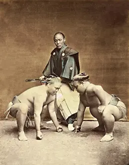 Sumo: Sumo Wrestlers, 1870s