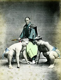 Sumo: Sumo wrestlers