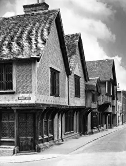 Pargetting: SUN INN SAFFRON WALDEN