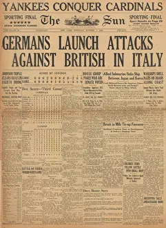 Termoli: The Sun front page Battle for Italy