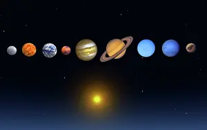 Saturn: The sun and the planets that make up our solar system
