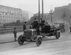 Clearly: Sun truck in Berlin, 1907