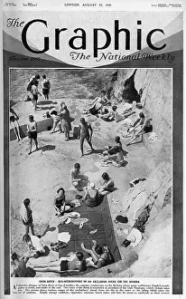 Tanning: Sun worshippers at Eden Roc
