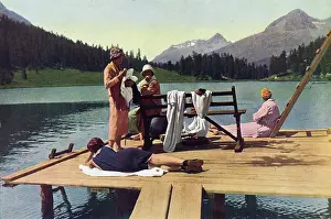 Verdure: Sunbathing in the Swiss Alps