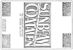 Coatalen: Sunbeam-Coatalen Aircraft Engines 1916