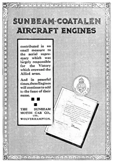 Coatalen: Sunbeam-Coatalen Aircraft Engines
