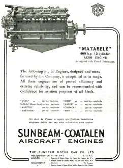 Manitou: Sunbeam -Coatalen Dyak, Arab, Manitou, Matabele, Sikh & Maori