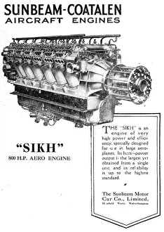 Coatalen: Sunbeam-Coatalen Sikh Aero Engine