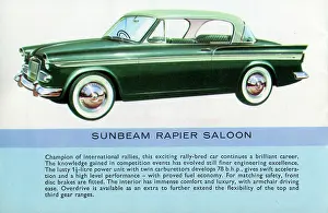 Motorcar: A Sunbeam Rapier Saloon