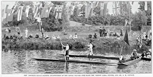 Punting: Sunbury-on-Thames Regatta 1901