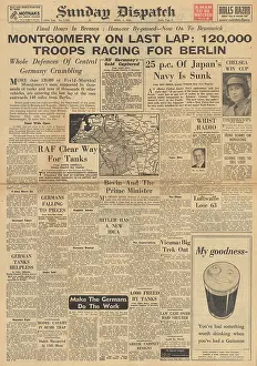 Minden: Sunday Despatch - Allies drive advance towards Berlin