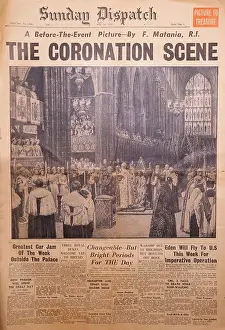 Apr23: Sunday Dispatch with coronation scene by Matania