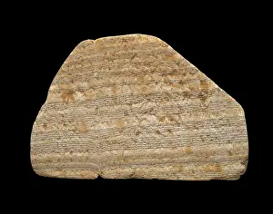 Sulphate: Sunday stone, a calendar in rock