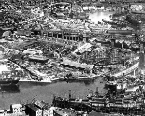 Teeside: Sunderland ship yards probably 1920s
