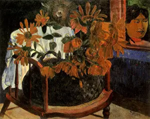 Gauguin: Sunflowers, by Gauguin